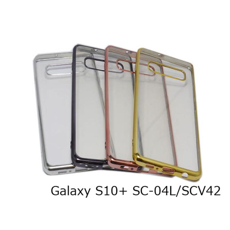 Galaxy S10+(SC-04L/SC-05L/SCV42) 光沢TPU クリアタイプ ケース