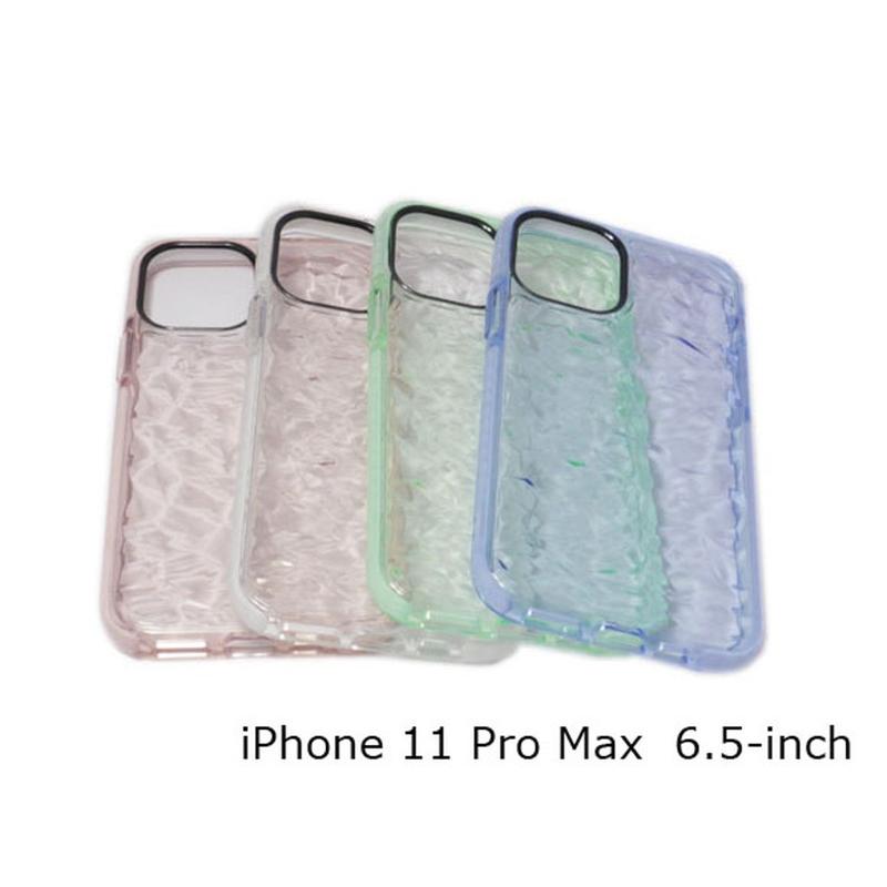 iPhone 11 Pro Max 光沢TPU 水晶柄 ダイヤモンド柄 ケース