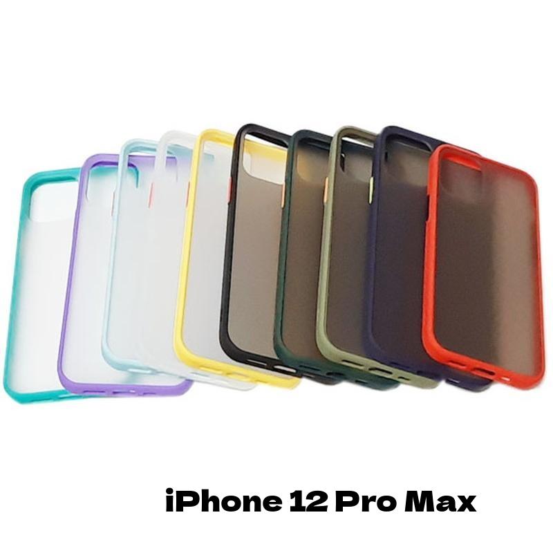 iPhone 12 Pro Max ポリ塩化ビニル ハーフクリアタイプ ケース