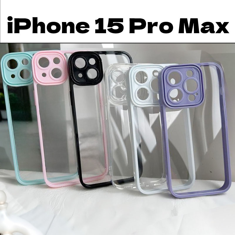 iPhone 15 Pro Max ポリ塩化ビニル クリアタイプ ケース